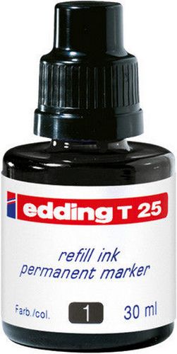 Чернила e-T25 для заправки перманентных маркеров, черный - №1
