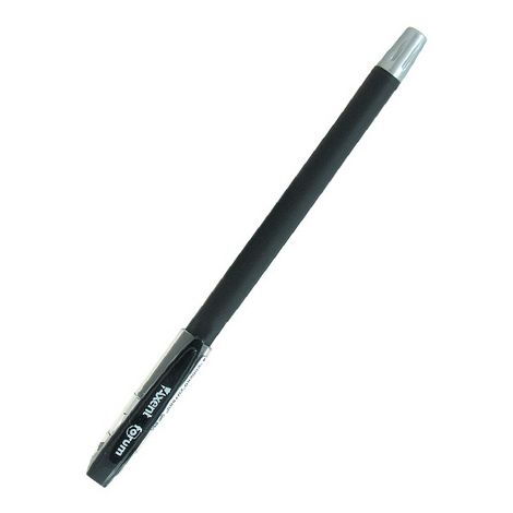 Ручка гелевая Forum, 0.5 мм, черная, полибэг - №1