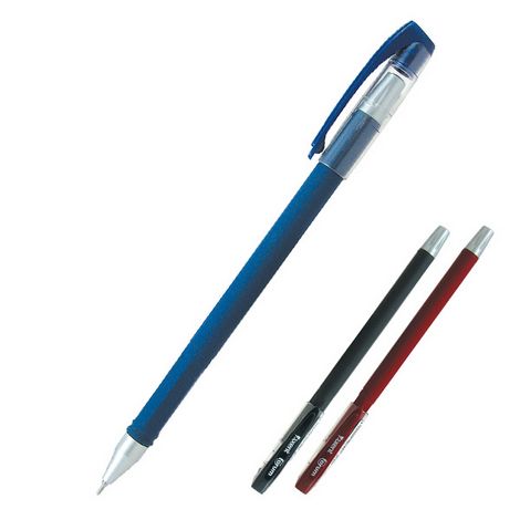 Ручка гелевая Forum, 0.5 мм, синяя, полибэг - №1