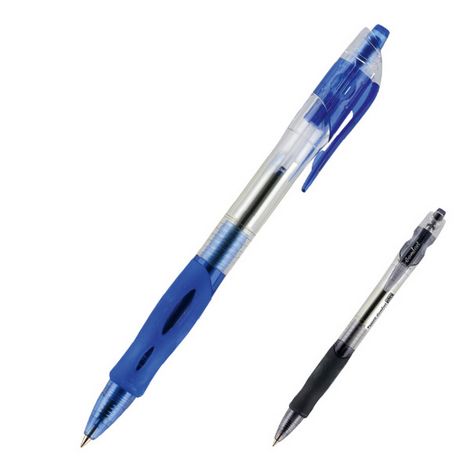 Ручка шариковая автоматическая Comfort, 0.5 мм, синяя, полибэг - №1