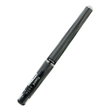 Ручка шариковая Solo, 0.5 мм, черная, полибэг - №1