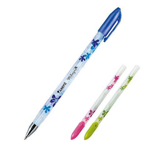 Ручка шариковая Milagro, 0.5 мм, синяя, полибэг - №1