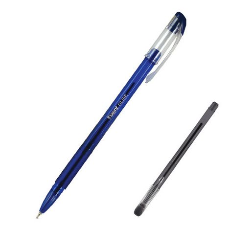 Ручка шариковая Glide, 0.7 мм, синяя, полибэг - №1