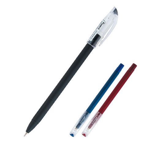 Ручка шариковая Direkt, 0.5 мм, черная, полибэг - №1