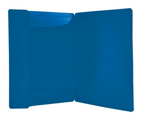 Папка на резинках Buromax JOBMAX А4, 450 мкм, синяя - №2