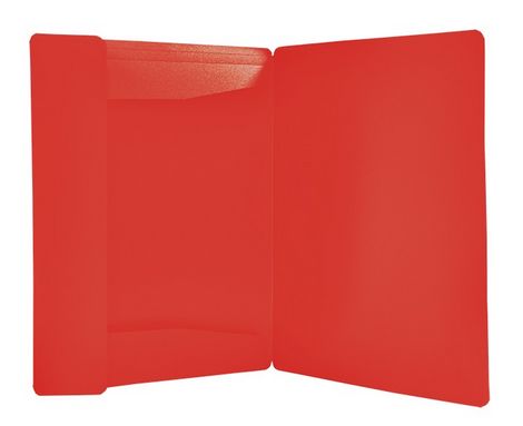 Папка на резинках Buromax JOBMAX А4, 450 мкм, красная - №2
