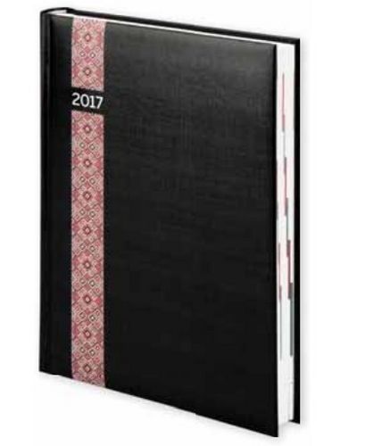 Ежедневник 2017 Стандарт Графо, черный - №1