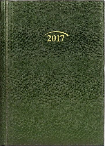 Ежедневник 2017 Стандарт Lizard, зеленый - №2