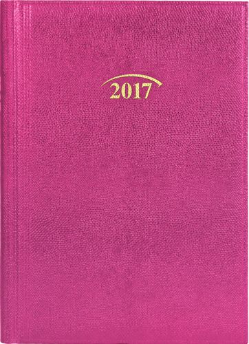 Ежедневник 2017 Стандарт Lizard, розовый - №2