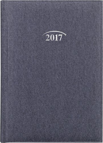 Ежедневник 2017 Стандарт Denim, серый - №2