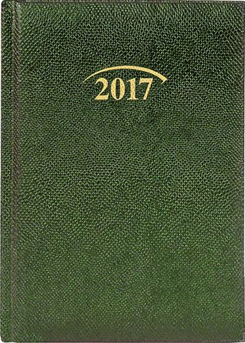 Ежедневник 2017 карманный Lizard, зеленый - №2