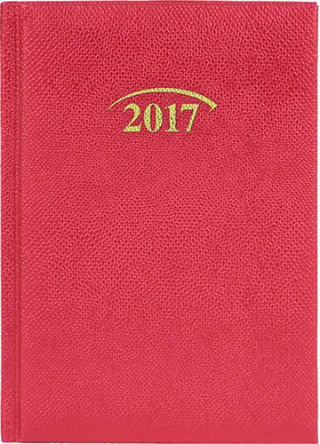 Ежедневник 2017 карманный Lizard, красный - №2