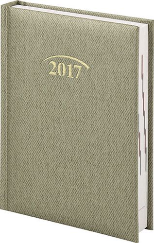 Ежедневник 2017 карманный Denim, золотой - №1