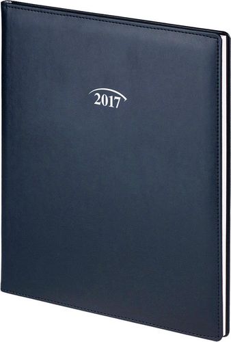 Еженедельник 2017 Бюро Soft, синий - №1