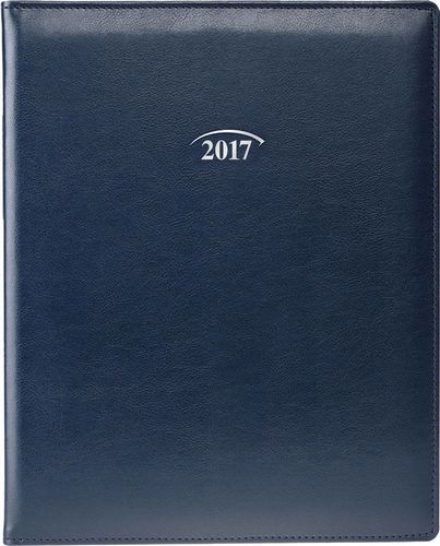 Еженедельник 2017 Бюро Soft, синий - №2