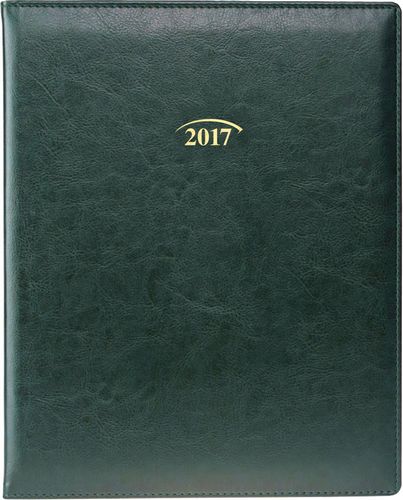 Еженедельник 2017 Бюро Soft, зеленый - №2