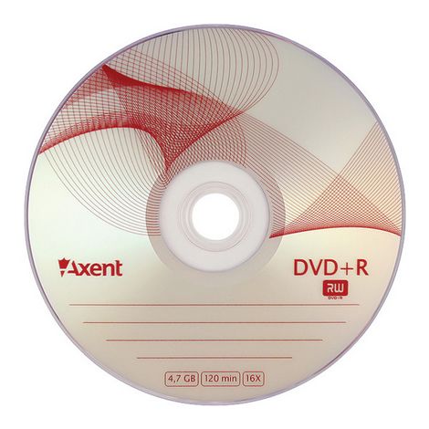 Диск DVD+R 4,7GB/120min 16X, 25 шт., cake - №1