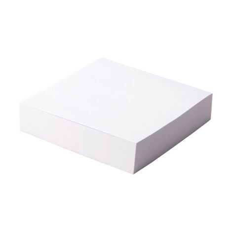 Блок бумаги для заметок Elite "White" 90х90х20 мм, склеенный - №3