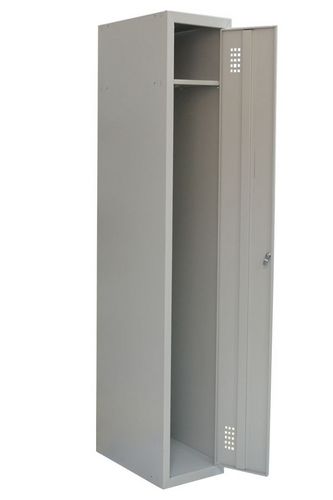 Шкаф металлический для одежды односекционный, 40 см НО 11-01-04х18х05-Ц-7035 - №2