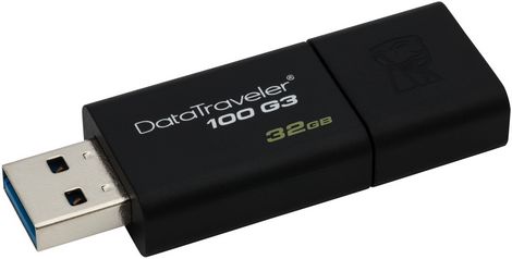 Флеш-память Kingston DataTraveler 100 G3 (Black), 32GB - №2