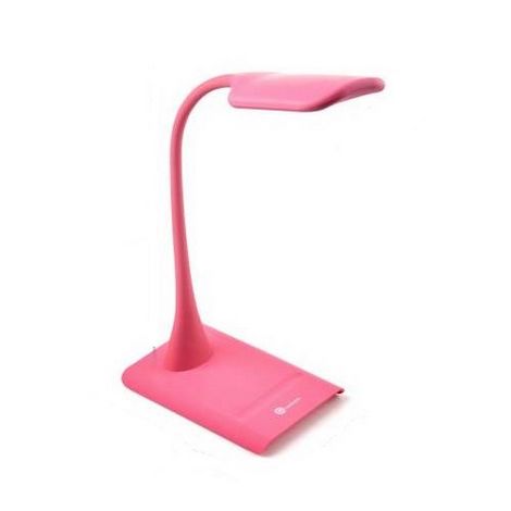 Лампа настольная светодиодная TT-DL05, 9 Вт, розовая - №1