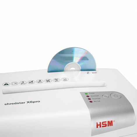 Уничтожитель документов HSM shredstar X6 pro (2x15) - №5