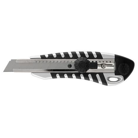 Нож канцелярский Axent, 18 мм, серо-черный - №1