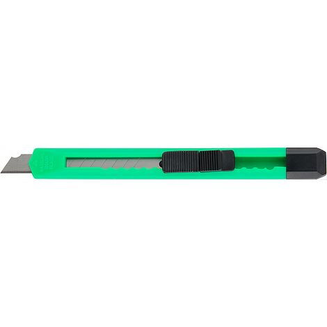 Нож канцелярский Delta, 9 мм, зеленый - №1