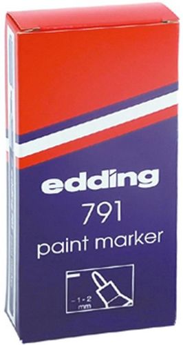 Лак-маркер Paint e-791, edding, синий - №2