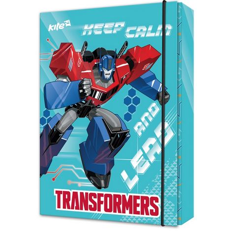Папка картонная В5 на резинке, Transformers - №1