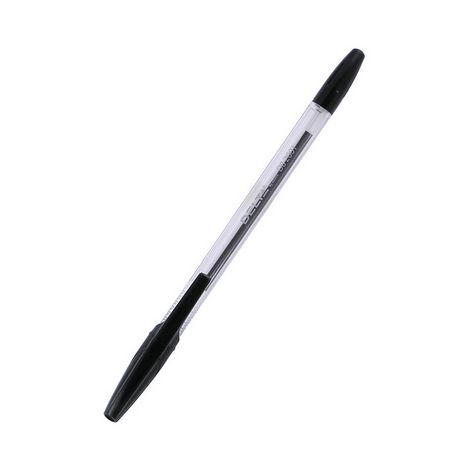 Ручка шариковая DB 2001, 0.7 мм, черная, полибэг - №1