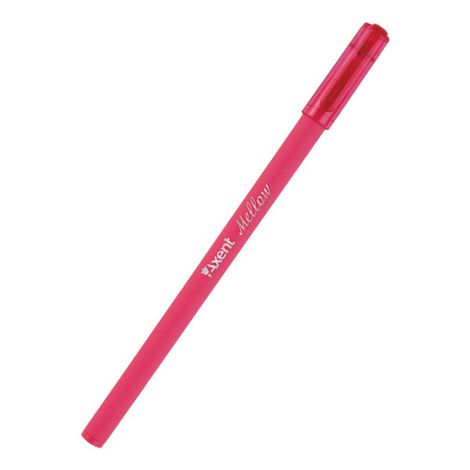 Ручка шариковая Mellow, 0.7 мм, синяя, розовый корпус, полибэг - №1