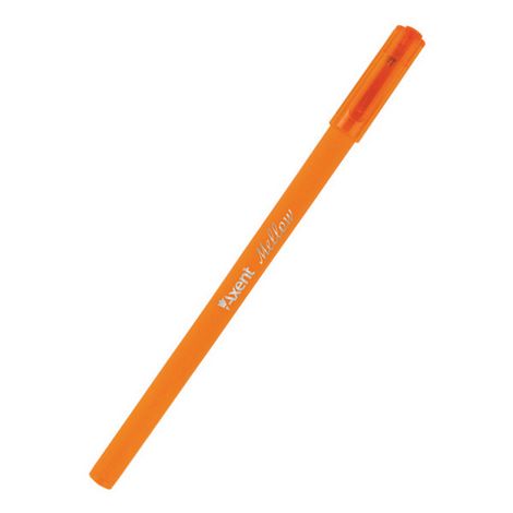 Ручка шариковая Mellow, 0.7 мм, синяя, оранжевый корпус, полибэг (AB1064-02-A (помаранч к.)) - №1