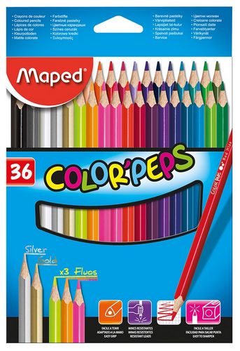 Карандаши цветные COLOR PEPS Classic, 36 цветов - №1