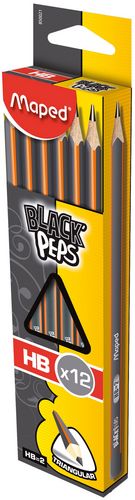 Карандаш графитный BLACK PEPS, HB - №2