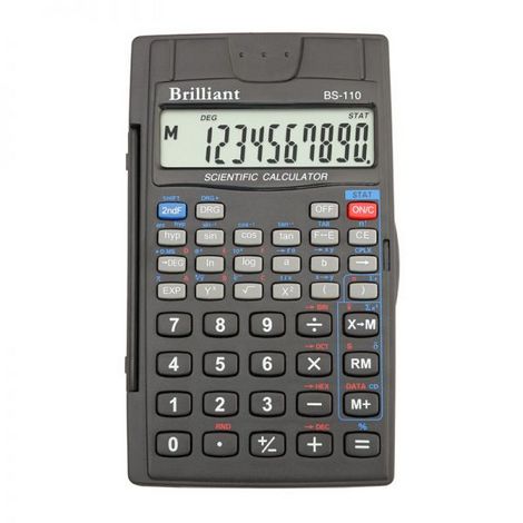 Калькулятор инженерный BS-110, 8+2 разрядов - №1