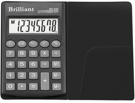 Калькулятор BS-200, 8 разрядов - №1