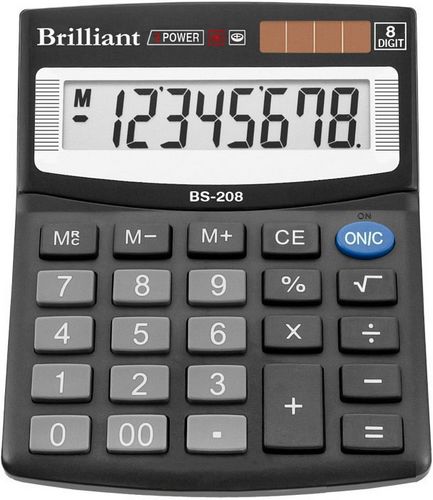 Калькулятор BS-208, 8 разрядов - №1
