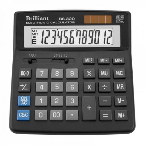 Калькулятор BS-320, 12 разрядов - №1