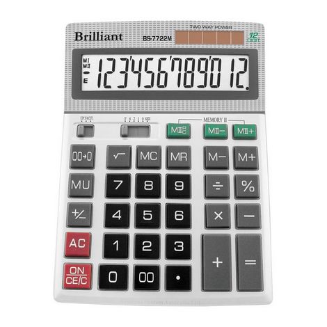 Калькулятор BS-7722M, 12 разрядов - №1