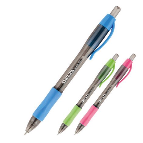 Ручка шариковая автоматическая DB 2058, 0.7 мм, синяя - №1