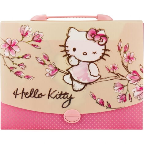 Пластиковый портфель KITE Hello Kitty А4, 1 отделение - №1