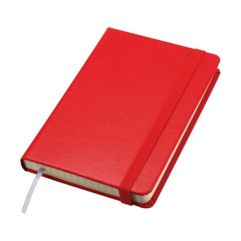 Книга записная Partner Lux, 125х195 мм, 96 листов, клетка, красный - №3