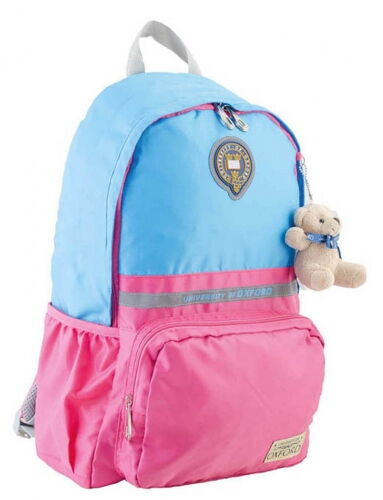 Рюкзак YES OX 311, голубой-розовый - №1
