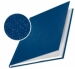 Обложка ImpressBIND А4 с вклееным каналом, 7 мм, "лен", синий - №1