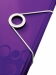 Папка на резинке Leitz WOW А4, фиолетовый металлик - №3