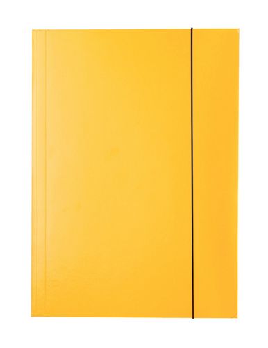 Папка на резинке Esselte А4, 400 г/м?, желтая - №1