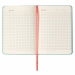 Книга записная Axent Partner Soft Mini, А6, клетка, светло-розовая - №4