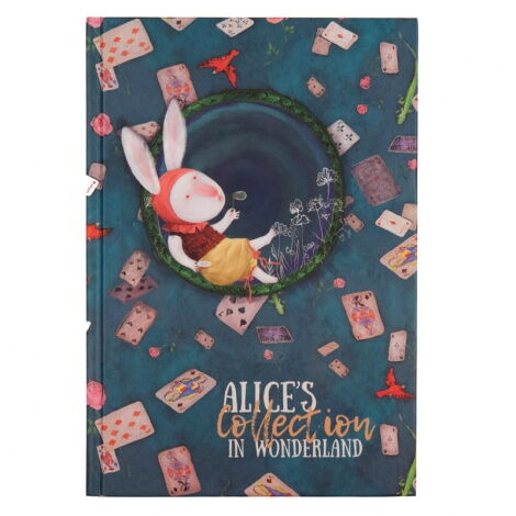 Книга записная Axent Gapchinska, В5, клетка, Alice - №1