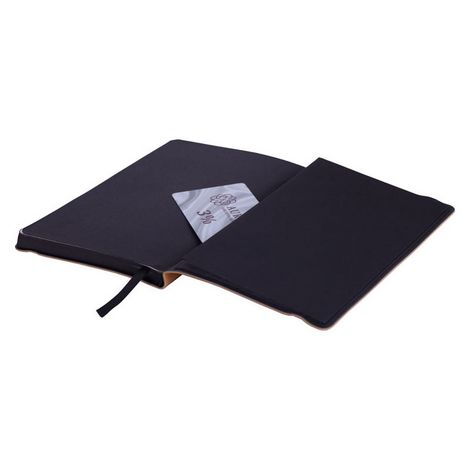 Книга записная Axent Partner Soft, 12,5х19,5 см, клетка, золотая - №4